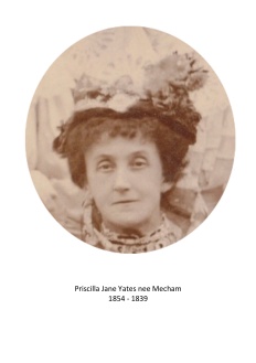 Priscilla Jane Yates nee Mecham